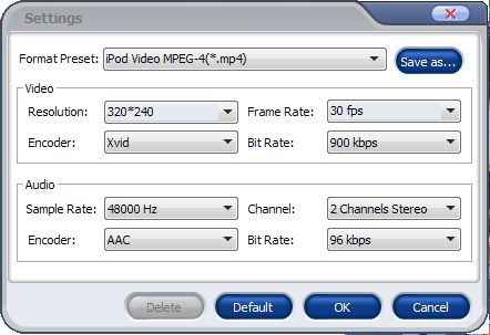 Aimersoft DVD Ripper - convert and rip DVD to AVI MP4 MPEG for iPhone iPod