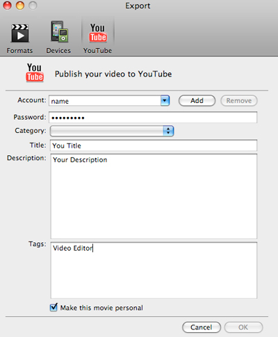 Save edited YouTube videos